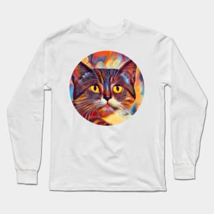 Caring mycat, revolution for cats Long Sleeve T-Shirt